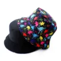 Reversible bucket hat for men and women, trendy splash ink design, casual sun protection. - Adult 55-58cm / Ink Splash Graffiti Multicolor