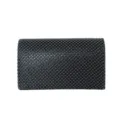 Black Beaded Evening Clutch Bag Elegant Wedding Party Handbag Women Formal Purses - Black