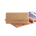 Gold Rhinestone Clutch Bag Sparkly Evening Party Handbag Envelope Purse for Women - Gold