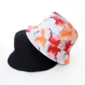 Chapeau bob reversible imprime numerique pour femme homme printemps protection solaire - Style 23
