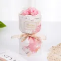 Mini ramo de rosas de jabón regalo para San Valentín pequeño arreglo floral decorativo romántico - Rosa