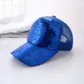 Μπλε Καπέλο Μπέιζμπολ με Πούλιες Trucker Mesh Καλοκαιρινό Αντηλιακό Καπέλο - Ενήλικας Ρυθμιζόμενο 55-59cm / Μπλε