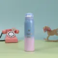 Botella térmica de acero inoxidable detalle, termo deportivo degradado con tapa abatible. - 500ml / Degradado Azul-Rosa