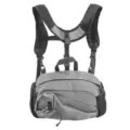 Graue Mehrzweck-Outdoor-Sportgürteltasche mit verstellbaren Trägern für Reisen - Grau