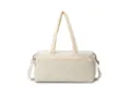 Borsa da Viaggio Casual Grande Capacita Sport Palestra Variante Colore Beige Nuovo - Bianco avorio