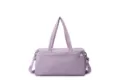 Borsa da viaggio casual color malva chiaro, grande capacità per sport, variante di colore. - Viola chiaro
