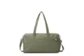 Borsa da viaggio verde salvia per palestra e sport, grande capacità con tracolla regolabile. - Verde militare