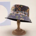 Schicker Patchwork Blumen Anglerhut, wendbares Design für lässigen Sonnenschutz im Alltag. - 28