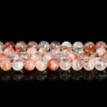 Hoogwaardige 3A natuurlijke goud-zwarte super zeven kristallen kralen voor DIY sieraden - 3A-niveau / 10mm Ongeveer 37 Stuks / 3A Natural Black Gold Super Seven Crystal