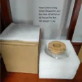 Transparent hydroponic glass vase with cork lid, small size variant for desktop decor. - Small EPE Foam Packaging