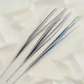 Metalleffekt-Dekostäbe in Blau und Silber für Unabhängigkeitstag-Partys und Festdekoration - Ohne Stern / 3g Packung / Schwarz Weiß Blau Gemischt