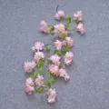 Vigne de fleurs de cerisier artificielles roses pour mariage et décoration - Rose