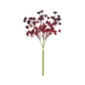 Mazzo di fiori di frutta succulente artificiali per la decorazione della tavola da pranzo - Rosso scuro