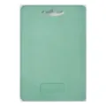 Green TPU antibacterial cutting board with handle and grinding area for the kitchen - Square / Avocado Green