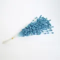 Ramo de 50 varas con bolas de purpurina azul para los arreglos florales navideños - 50 piezas bolsa / Azul