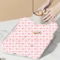 Transparente Kunststoff-Aufbewahrungsbox mit neun Fächern für frisches Obst und Salat - Nur 6-Fach Innengitter (Ohne Griff) / Cremeweiß