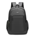 Mochila de viaje impermeable de gran capacidad para hombres bolsa escolar informal - Gris