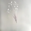 Kunstmatig decoratieve bloemtak, witte trouwgrasplant voor bloemarrangement in huis - Gradiënt Lichtviolet