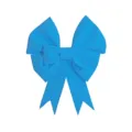 Blue EVA foam bow Christmas tree decoration DIY wall hanging party craft supply ornament - 50cm DIY Material Kit / Light Blue