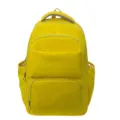 Yellow casual backpack large capacity student school bag daily travel commuting backpack - Yellow