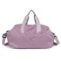 Robuste lavendelfarbene Reisetasche für das Fitnessstudio und Sport aus wasserfestem Stoff - Taro Lila