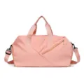 Große rosa wasserdichte Reisetasche für Fitness und Sport mit Nass Trocken Trennung - Rosa