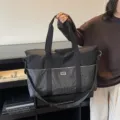 Grand sac de voyage étanche pour le fitness, le yoga, la natation et les sports. - Taille unique / Noir