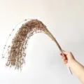 Rami di salice artificiali con glitter dorati per l'albero di Natale e decorazioni - 98CM / Oro Rosa Chiaro