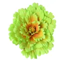 Giant PE foam peony flower for wedding aisle decor and party background floral arrangement. - Yellow-Green 60cm Approx 114g