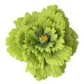 Giant PE Artificial Peony Flower Prop for Wedding Road Guide and Event Scene Decoration. - Green 60cm Approx 114g