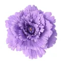 Giant PE artificial purple peony flower prop for wedding aisle and party decor scene layout - Purple 60cm Approx 114g