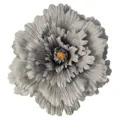 Giant grey artificial peony flower wall decor for wedding props and home staging display. - Grey 60cm Approx 114g