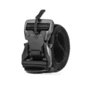 Heavy-duty black tactical nylon belt featuring a quick-release metal cobra buckle - Black (Magnetic Buckle) / 120cm