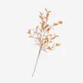 Artificial autumn olive leaves branch for Thanksgiving harvest festival home decoration - Autumn olive leaves