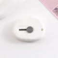 Mini doossnijder hobbymes zakmes voor school kantoor ambachtelijk papier pakket. - Wit (OPP-zak)