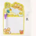 Pizarra blanca de borrado en seco con tema de hámster para dibujos de niños - Hámster Bañándose (Estilo 2)