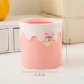 Rosa Eiscreme Stiftehalter Schreibtisch Organizer Süsse Schreibwaren Pinsel Becher - Einzelnes Muster / Rosa