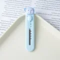 Lindo mini cúter de elefante de dibujos animados herramienta de papelería portátil - Elefante