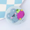 Misurino a nastro cartone animato carino portatile mini nastro di misura corpo per vita cucito - Blu-Koala con Mangostano