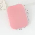 Macaron folding pocket mirror portable compact cosmetic makeup mirror for daily use pink color - Pink
