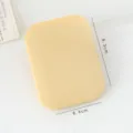 Macaron portable folding compact mirror minimalist makeup pocket mirror 8.3x6.4cm - Light Yellow