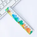 Jolie règle en plastique de dessin animé de 15cm pour écolier, idéale pour l'école et le bureau. - Style Histoire de Camping