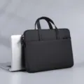 Custodia per laptop nera con manici e tasca anteriore, borsa protettiva per notebook 13 15.6 pollici. - 15 Pollici / Nero