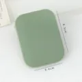 Macaron green folding pocket mirror portable compact cosmetic makeup mirror for daily use - Green