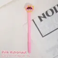 Cute pink gel pen with a creative cartoon astronaut topper for students or office use - Pink Astronaut
