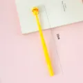 Lindo bolígrafo de gel de pato amarillo para estudiantes, papelería creativa de 21 cm - Patito / 0.5mm