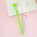 Cute green cartoon dinosaur gel pen with 21cm length for creative school stationery - Small Dinosaur / 0.5mm