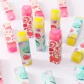 Gommes à effacer colorées en forme de cœur avec des motifs mignons pour l'école - Style Coeur / 1 Pièce