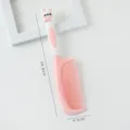 Joli peigne à cheveux rose pour enfants avec lapin de dessin animé, peigne de coiffure portable. - Lapin Rose