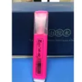 Pink highlighter pen, cute aesthetic pastel fluorescent marker for school office stationery. - Large Capacity Highlighter / Pink